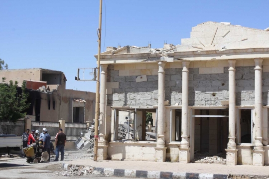 Melihat lebih dekat jejak kekejaman ISIS di Palmyra