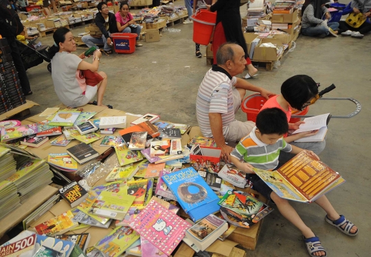 Ribuan pengunjung padati pameran buku Big Bad Wolf