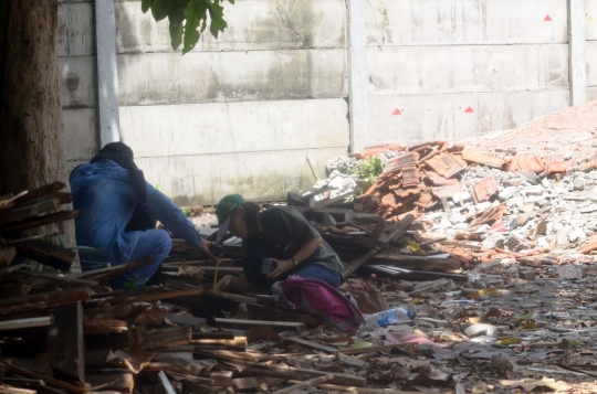 Ini penampakan rumah radio pemberontakan Bung Tomo rata dengan tanah