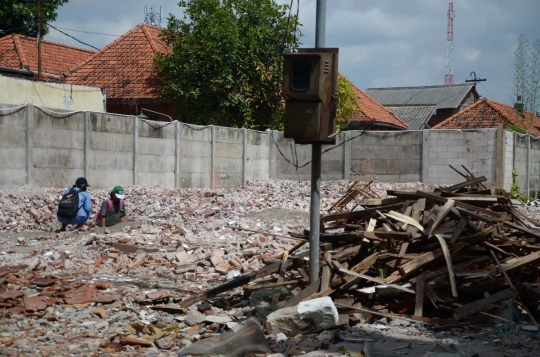 Ini penampakan rumah radio pemberontakan Bung Tomo rata dengan tanah