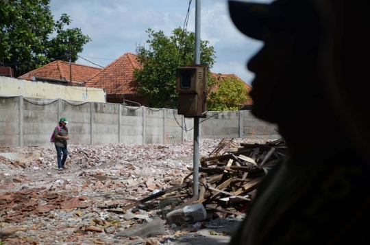 Ini penampakan rumah radio pemberontakan Bung Tomo rata dengan tanah