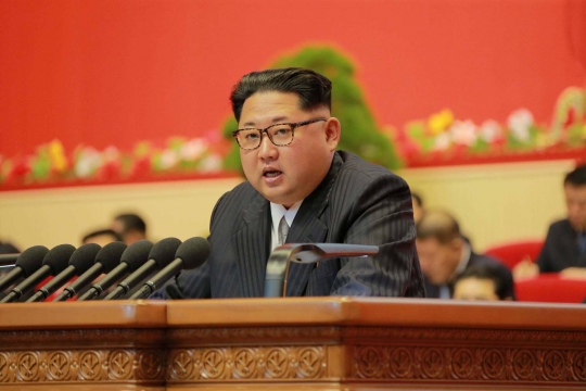 Gaya dingin Kim Jong-un pimpin Kongres Partai Pekerja