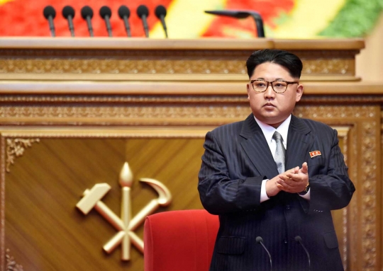 Gaya dingin Kim Jong-un pimpin Kongres Partai Pekerja