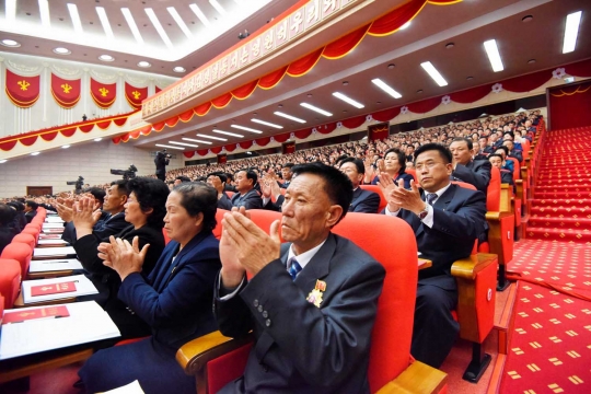 Gaya dingin Kim Jong-un pimpin Kongres Partai Pekerja