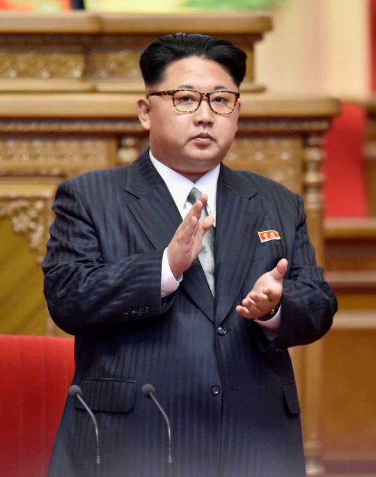 Gaya dingin Kim Jong-un pimpin Kongres Partai Pekerja