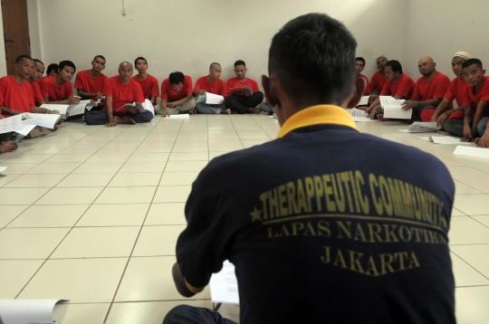 Semangat ratusan napi di Lapas Cipingang ikut Therapeutic Community