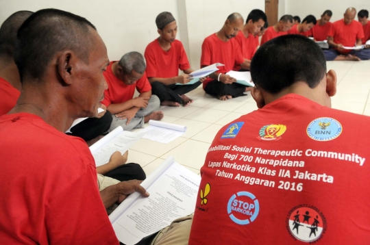 Semangat ratusan napi di Lapas Cipingang ikut Therapeutic Community