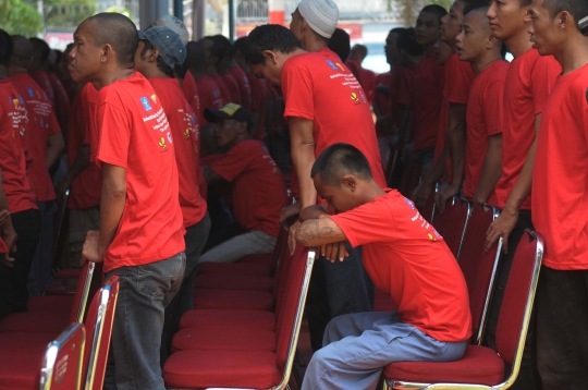 Semangat ratusan napi di Lapas Cipingang ikut Therapeutic Community