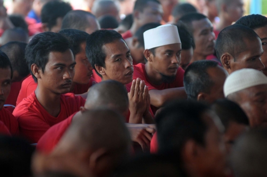 Semangat ratusan napi di Lapas Cipingang ikut Therapeutic Community