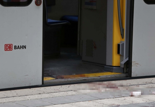 Ini lokasi penikaman di stasiun kereta yang gegerkan warga Jerman