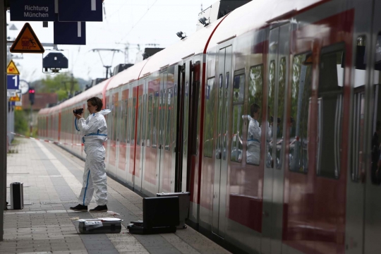 Ini lokasi penikaman di stasiun kereta yang gegerkan warga Jerman