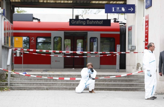 Ini lokasi penikaman di stasiun kereta yang gegerkan warga Jerman