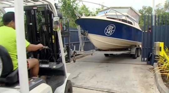 Ini perahu yang dipakai 5 terduga ISIS dari Australia ke Indonesia