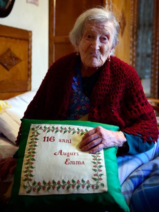 Emma Morano, manusia tertua di dunia
