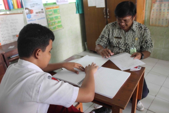 Menengok semangat siswa-siswi SD luar biasa ikuti Ujian Sekolah