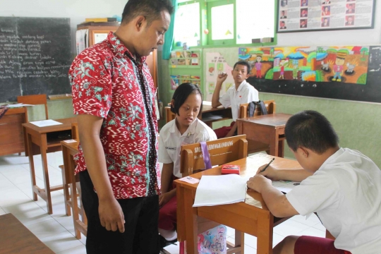 Menengok semangat siswa-siswi SD luar biasa ikuti Ujian Sekolah