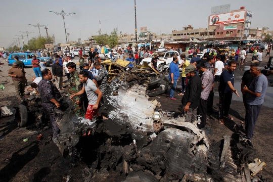 Serangan bom beruntun hantam Irak, 63 nyawa melayang