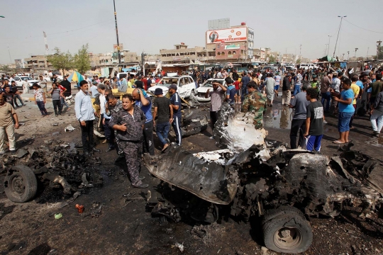 Serangan bom beruntun hantam Irak, 63 nyawa melayang