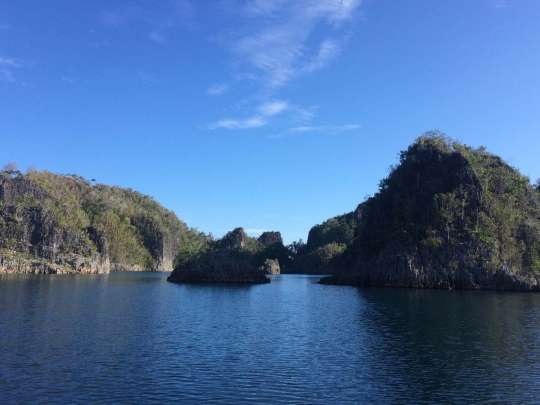 Menikmati keindahan alam Raja Ampat