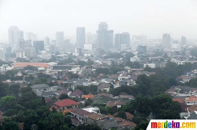 Foto : Parahnya asap kendaraan yang sehari-hari selimuti 