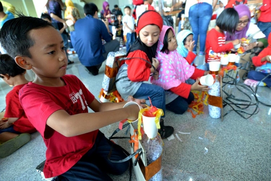 Antusiasme murid Paud ikuti Playday Antikorupsi di KPK