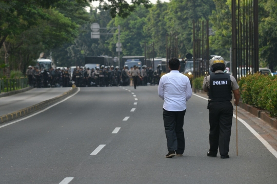 Mencekam, KPK diserbu massa anti-Ahok