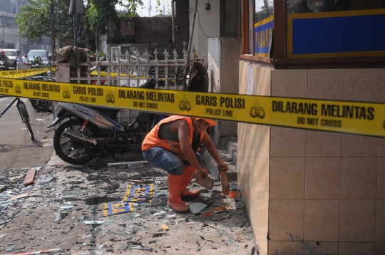 Ini rumah makan Padang di Slipi hancur akibat ledakan tabung gas