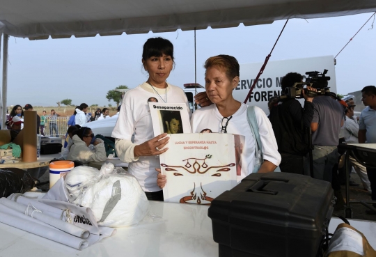 Penemuan kuburan massal korban pembantaian kartel narkoba Meksiko