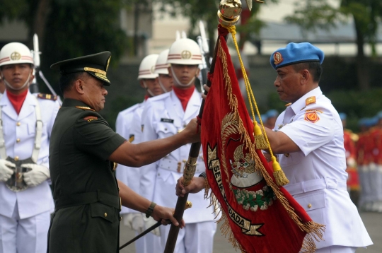 Panglima TNI pimpin upacara sertijab Danpaspampres