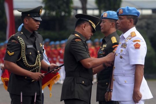 Panglima TNI pimpin upacara sertijab Danpaspampres