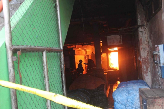 Kebakaran dahsyat hanguskan Pasar Besar Malang
