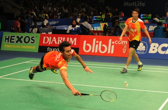 Tontowi/Liliyana gagal melaju ke perempat final BCA Indonesia Open