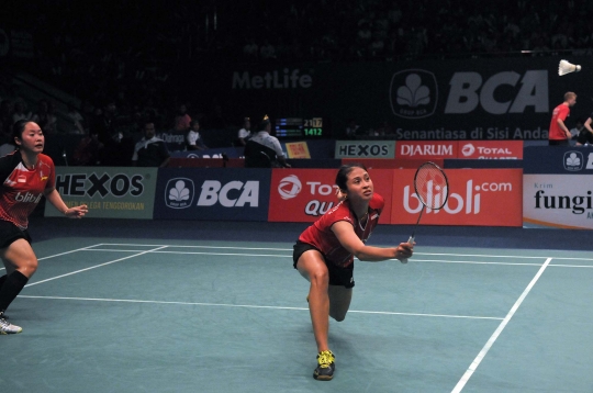 Tiara/Rizki tumbang oleh ganda putri Belanda di BCA Indonesia Open