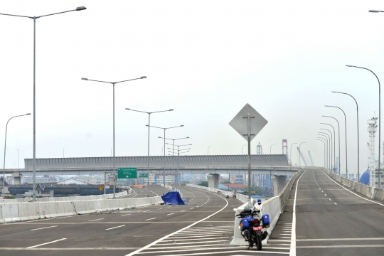 Proyek tol akses Pelabuhan Tanjung Priok rampung 2017