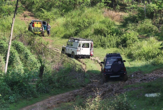 Jelang Ramadan, komunitas Jurnalis 4x4 santuni warga terisolir