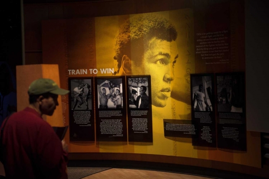 Mengunjungi museum Muhammad Ali di Louisville