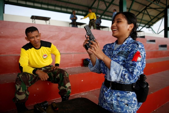 Mengintip kerasnya latihan peserta Bela Negara di Bogor