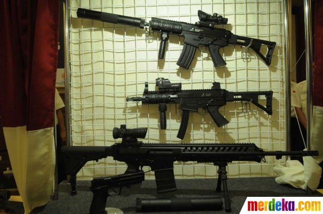 Foto : Ini 4 senjata baru PT Pindad, ada SS3 hingga submachine gun PM3