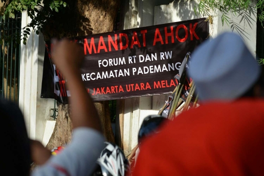 Forum RT/RW se-Jakarta deklarasi menentang Ahok