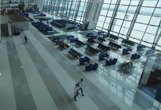Simulasi pengoperasian Terminal 3 Ultimate di Bandara Soekarno-Hatta