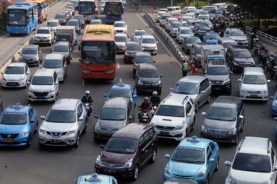 15 juta kendaraan sesaki jalanan Ibu Kota