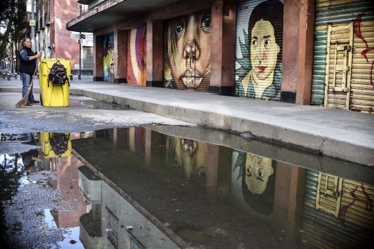 Ide kreatif Pemerintah Mexico City percantik kota dengan mural