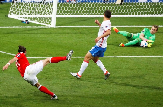 Bantai Rusia 3-0, Wales mulus ke 16 besar