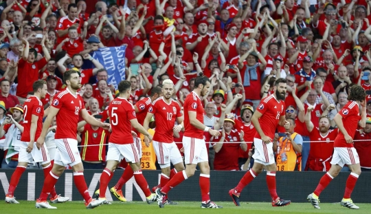 Bantai Rusia 3-0, Wales mulus ke 16 besar