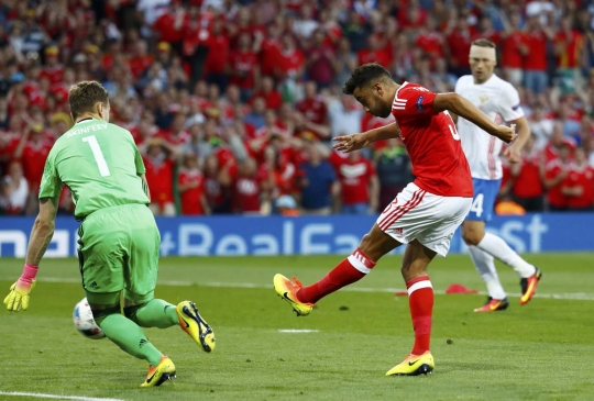Bantai Rusia 3-0, Wales mulus ke 16 besar