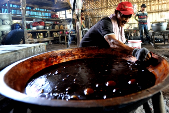 Jelang lebaran, pembuat dodol kebanjiran pesanan