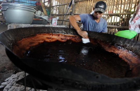 Jelang lebaran, pembuat dodol kebanjiran pesanan