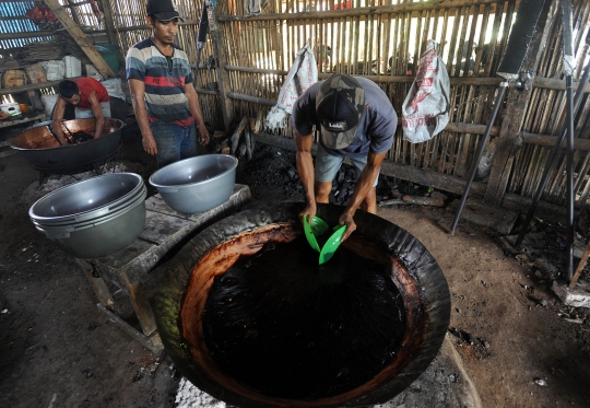 Jelang lebaran, pembuat dodol kebanjiran pesanan