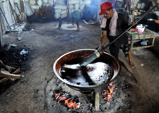 Jelang lebaran, pembuat dodol kebanjiran pesanan