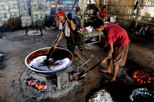 Jelang lebaran, pembuat dodol kebanjiran pesanan